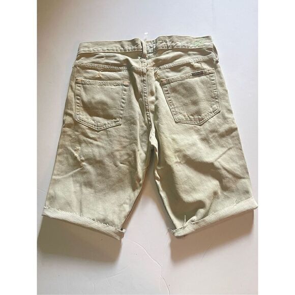 HOLLISTER IRREGULAR JEAN DISTRESSED DENIM SHIRT - Picture 4 of 5